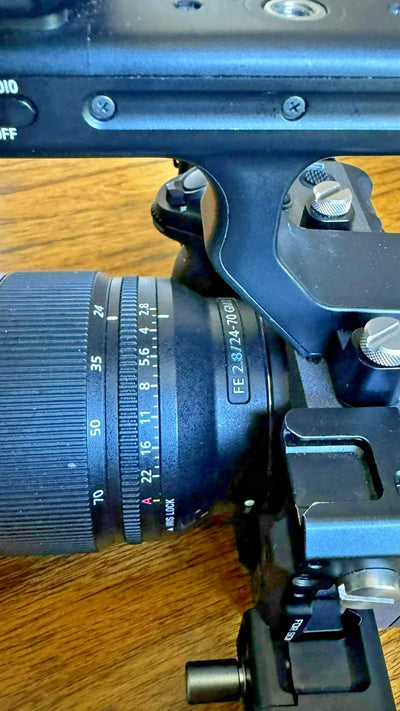 Sony FX3 Full-Frame Cinema Camera Rig with FE 24-70mm f2.8 GM Lens