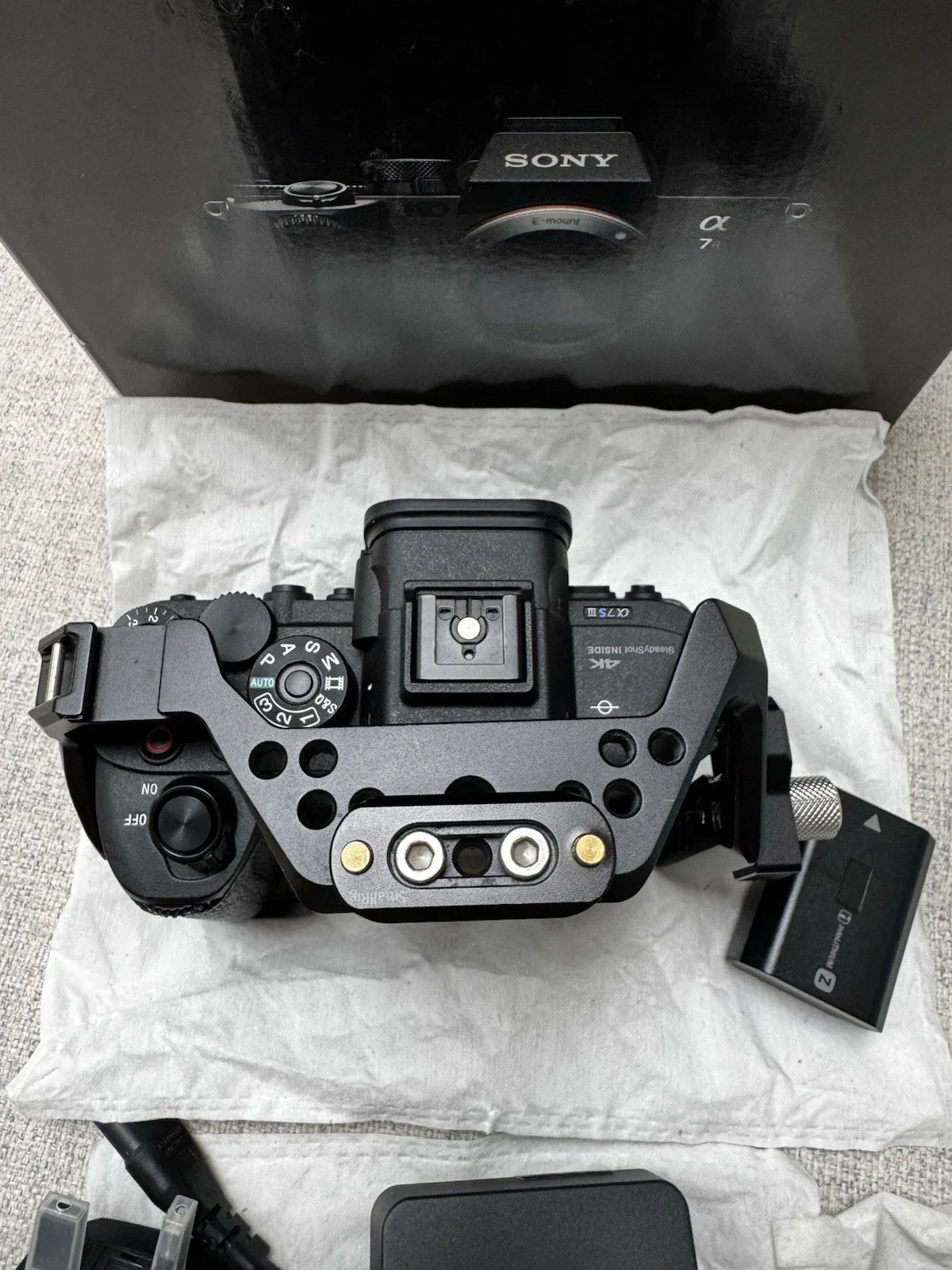 SONY A7S III Mirrorless Digital 4K Camera + Small rig Cage
