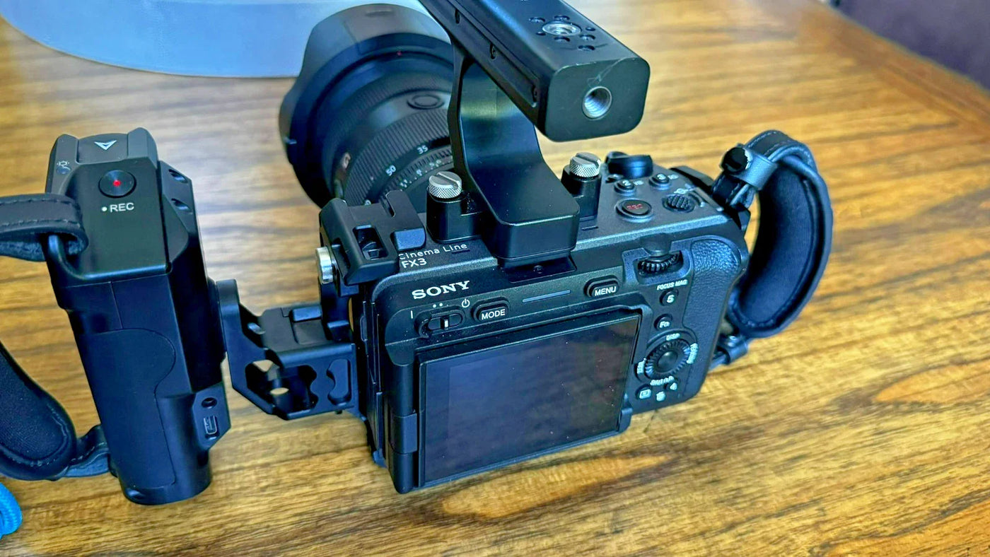 Sony FX3 Full-Frame Cinema Camera Rig with FE 24-70mm f2.8 GM Lens