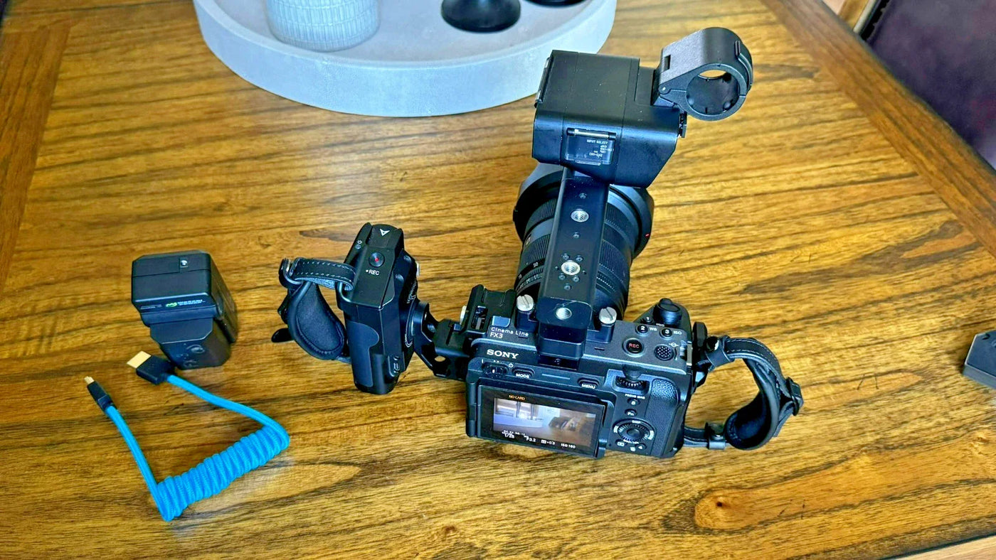 Sony FX3 Full-Frame Cinema Camera Rig with FE 24-70mm f2.8 GM Lens